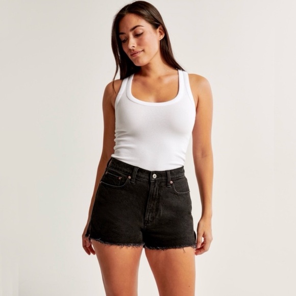 Abercrombie & Fitch Pants - curve love high rise mom short